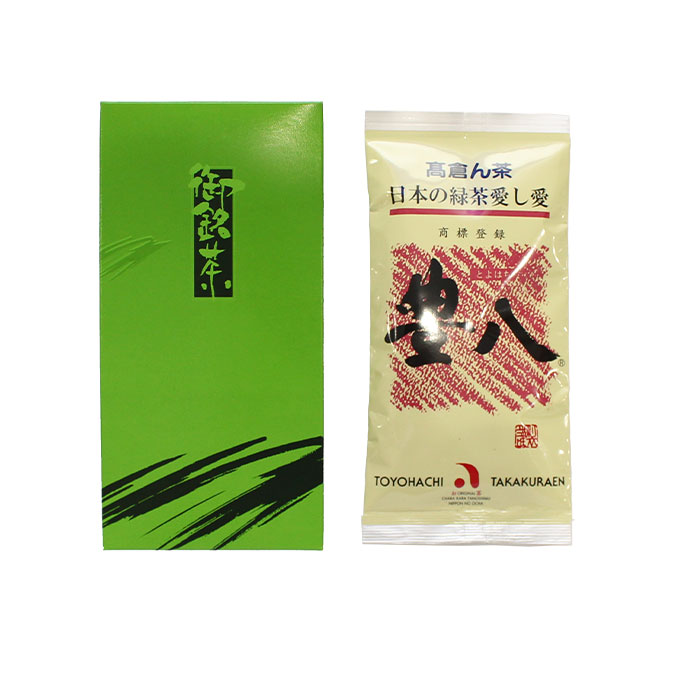 豊八® アルミ平袋・赤 100g × 1本【箱入り・贈答（ギフト）】