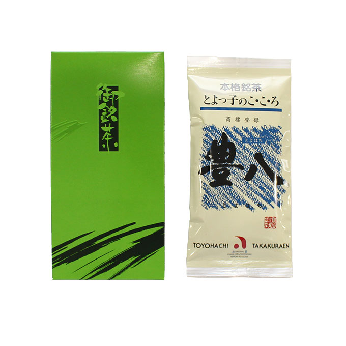 豊八® アルミ平袋・青 100g × 1本【箱入り・贈答（ギフト）】