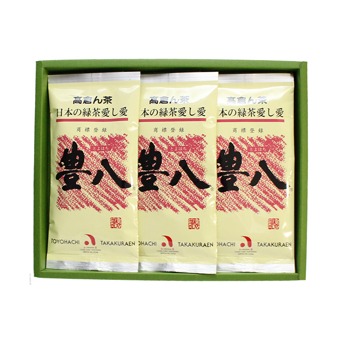 豊八® 平袋【3本 詰合せ】アルミ・赤 100g × 3本